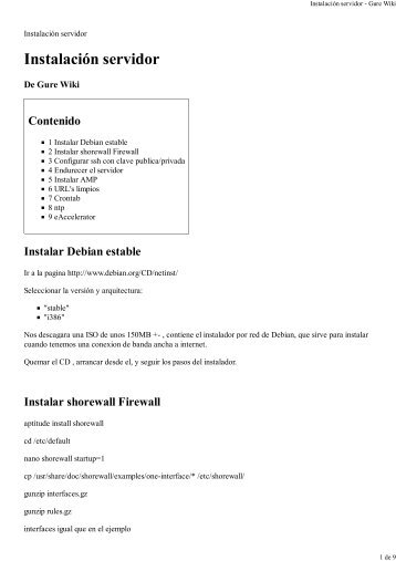 Instalación servidor - Gure Wiki.pdf - Trastear