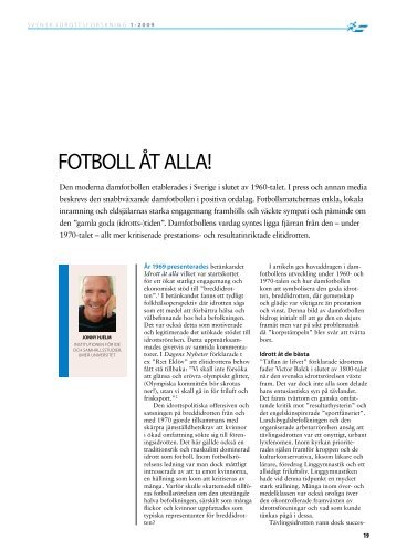 Fotboll åt alla (2009) - GIH