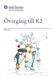 övergång till K2 (pdf) - Grant Thornton