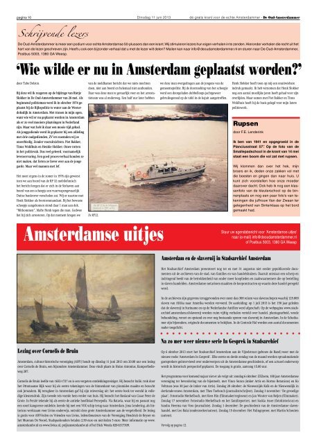 links - De Oud-Amsterdammer