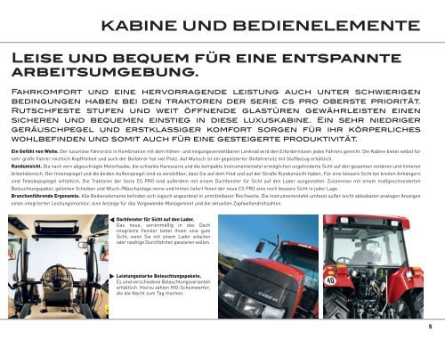 CASE-IH CS Pro-Serie