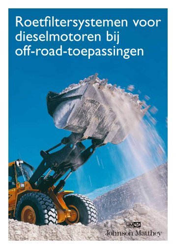 Roetfiltersystemen voor dieselmotoren bij off-road-toepassingen