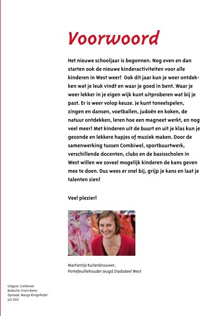 Naschoolse Activiteiten - Combiwel