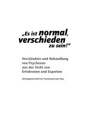 Es ist normal, verschieden zu sein - Psychose.de