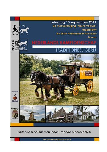 Het Nederlands Kampioenschap Traditioneel Gerij 2011