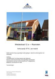 Weidestraat 12 a — Rosmalen - Pararius Office