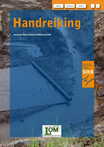 Handreiking Adequate Bestuurlijke Handhaving Wbb - SIKB