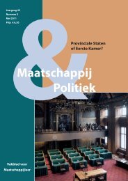 2011-3 - Maatschappij en Politiek Magazine