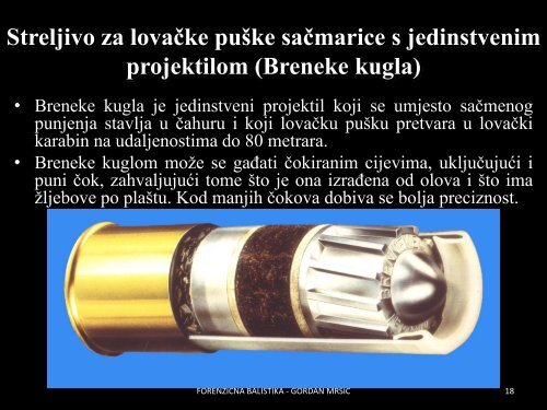 IV LOVAČKE PUŠKE SAČMARICE