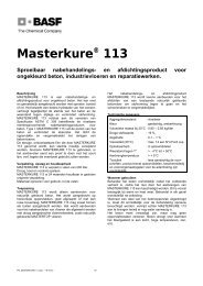 Masterkure® 113 - Basf-cc.be