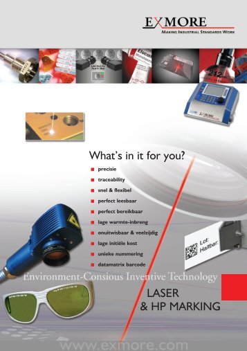 LASER & HP MARKING What's in it for you? - gtconline.co.za