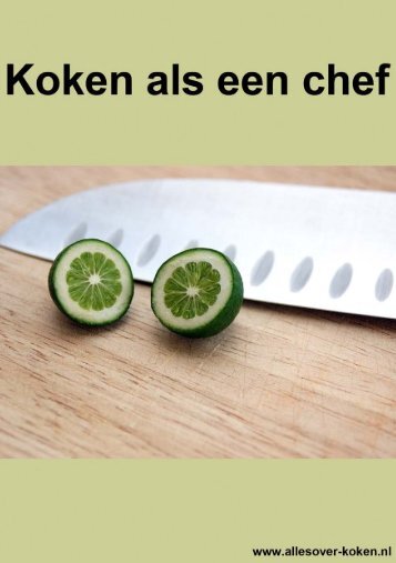 Koken als een chef