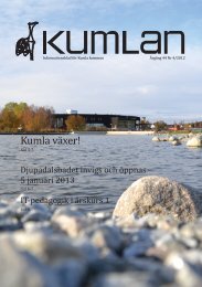 I detta nummer - Kumla kommun