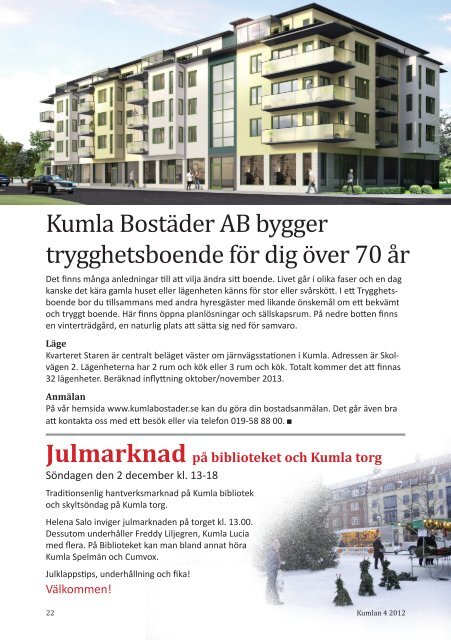 I detta nummer - Kumla kommun