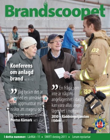 Brandscoopet 2011-6.pdf - Räddningstjänsten Storgöteborg