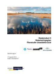 Deelproduct 3 Waterkeringsplan Planstudie IJsseldelta-Zuid