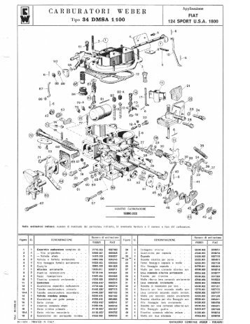 CARBURATORI WEBER 34 DMSA 1 100.mdi