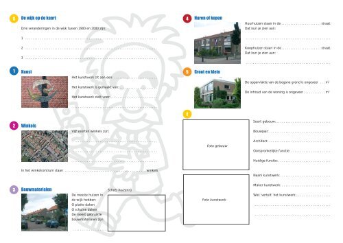 Zandberg IJsselmuiden Werkblad - Erfgoededucatie