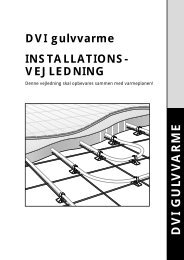 Gulvvarme-installationsvejl - VVS Grossisten