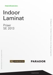 Parador laminat EUR exkl.moms.pdf - XL Bygg