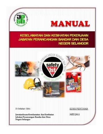Manual Keselamatan dan Kesihatan Pekerjaan ... - JPBD Selangor