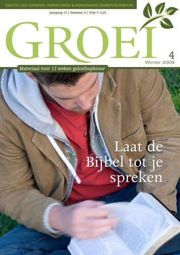 2009-4 Laat de Bijbel tot je spreken - Groei