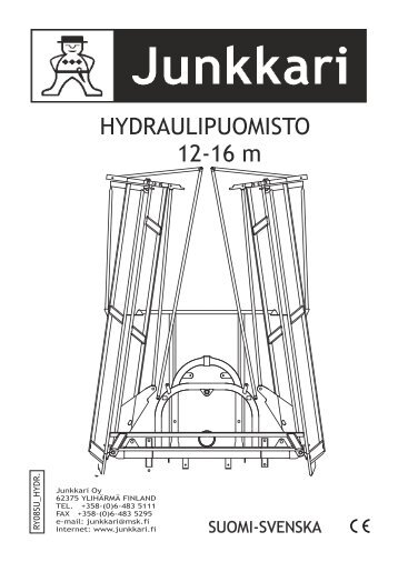 Hydraulipuomisto 12 16m 2008 Suomi Ruotsi