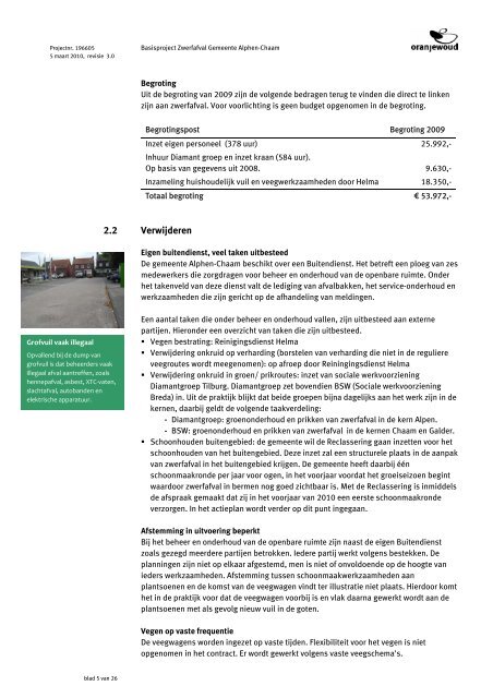 eindrapport - Gemeente Alphen-Chaam