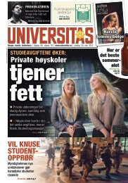 Private høyskoler - Universitas