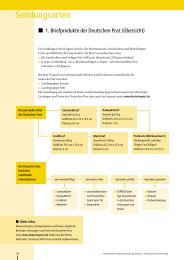 Sendungsarten - Klassenwiki