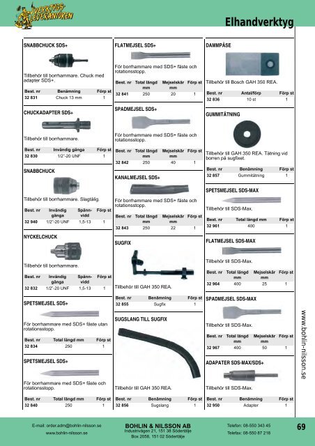 Produktkatalog (PDF) - Bohlin & Nilsson