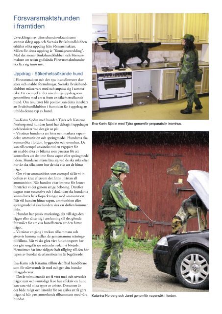 Försvarsmakts- hund (pdf)