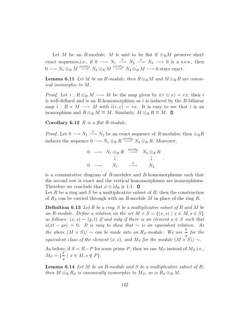 Topics in algebra Chapter IV: Commutative rings and modules I - 1