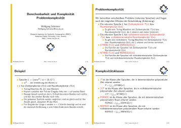 4 auf 1 - RISC - JKU