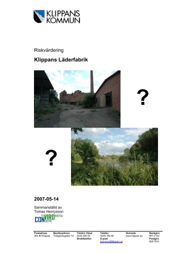 Klippans Läderfabrik ? ? 2007-05-14