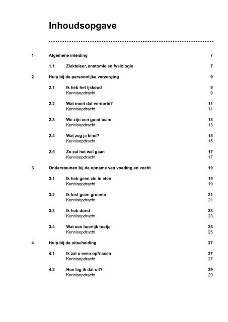 Anatomie en ziekteleer Antwoordmodellen - Zorg Basisboeken