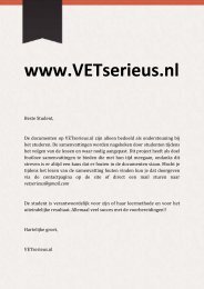 Blok 2 van Cel tot Molecuul - VETserieus.nl