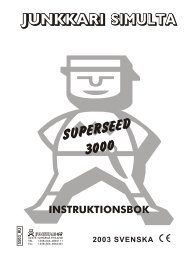 Junkkari Simulta SuperSeed 3000 - Junkkari Palvelut