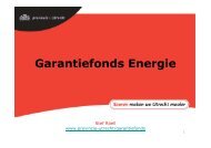 Stef Röell, projectleider garantiefonds energie Provincie Utrecht