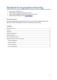 Standard for begrepskoordinering - Standardiseringsportalen - Difi