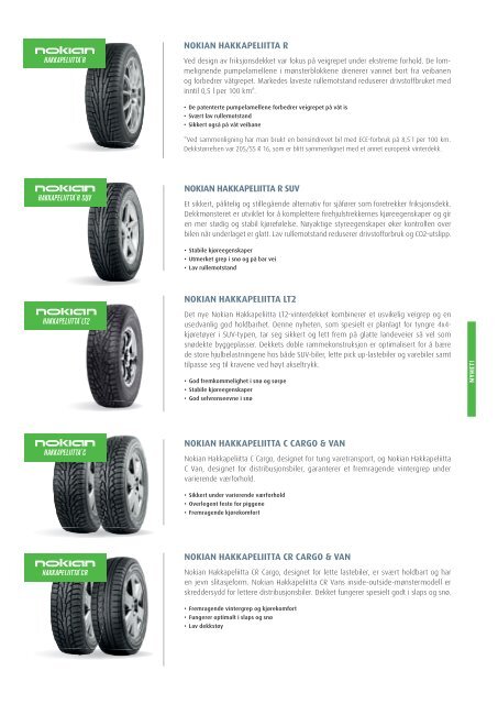 Vinterdekk 2012/2013 - Nokian Tyres