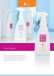 DAX Ozinex produktblad - Opus Health Care AB