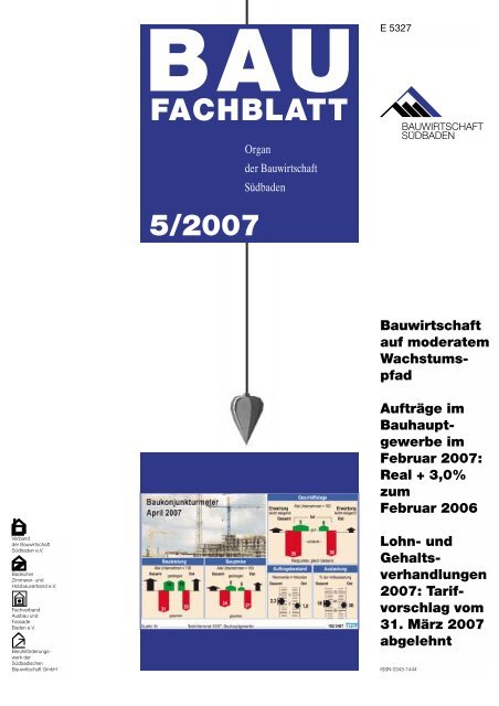 FACHBLATT - Bauwirtschaft Südbaden