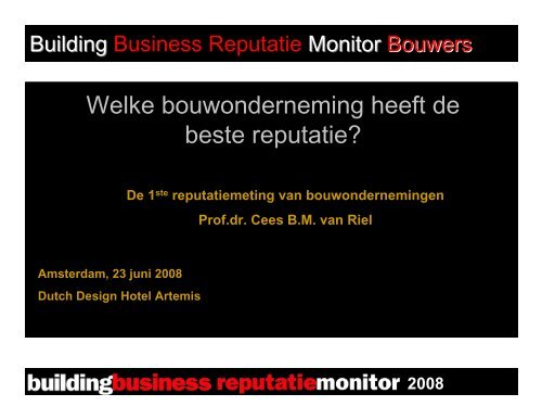 2008 - Rotterdam School of Management