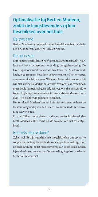 Successie en opvolging - Sbb