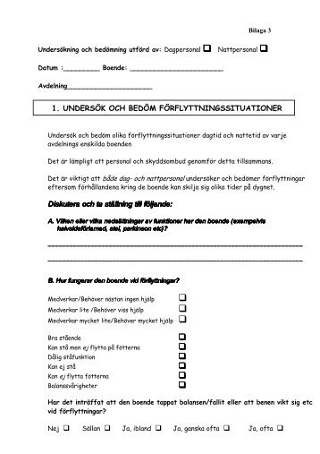 Bilaga 3- Kartläggning förfl