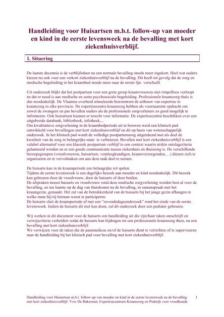 Handleiding Huisartsen.pdf - De Bakermat