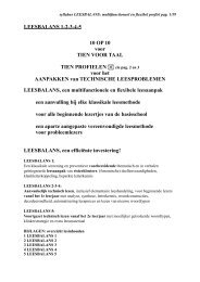 syllabus LEESBALANS multifunctioneel en ... - Abimo uitgeverij