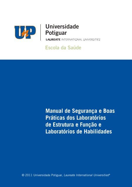 Manual de Segurança e Boas Práticas dos Laboratórios de ... - UnP