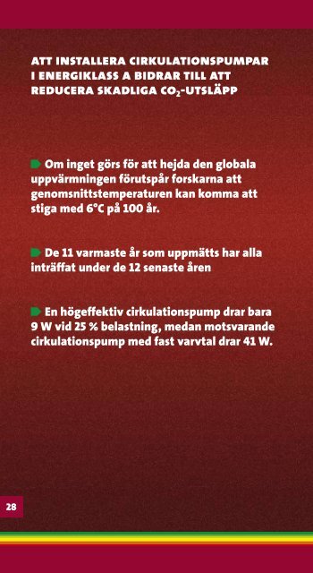 Heta fakta om cirkulationspumpar - Grundfos